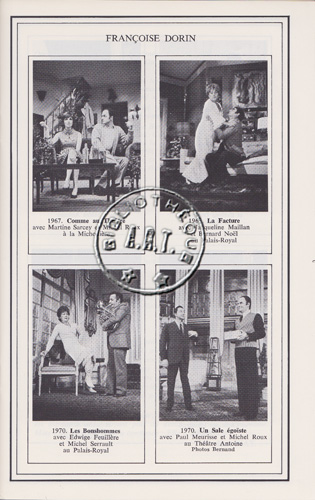 Les programmes de Théatre de l\